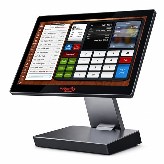 Pegasus ELITEPOS 8500 Windows POS Machine 15.6-Inch FHD Touchscreen