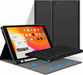 Premium Leather Case with Wireless Keyboard – English/Arabic