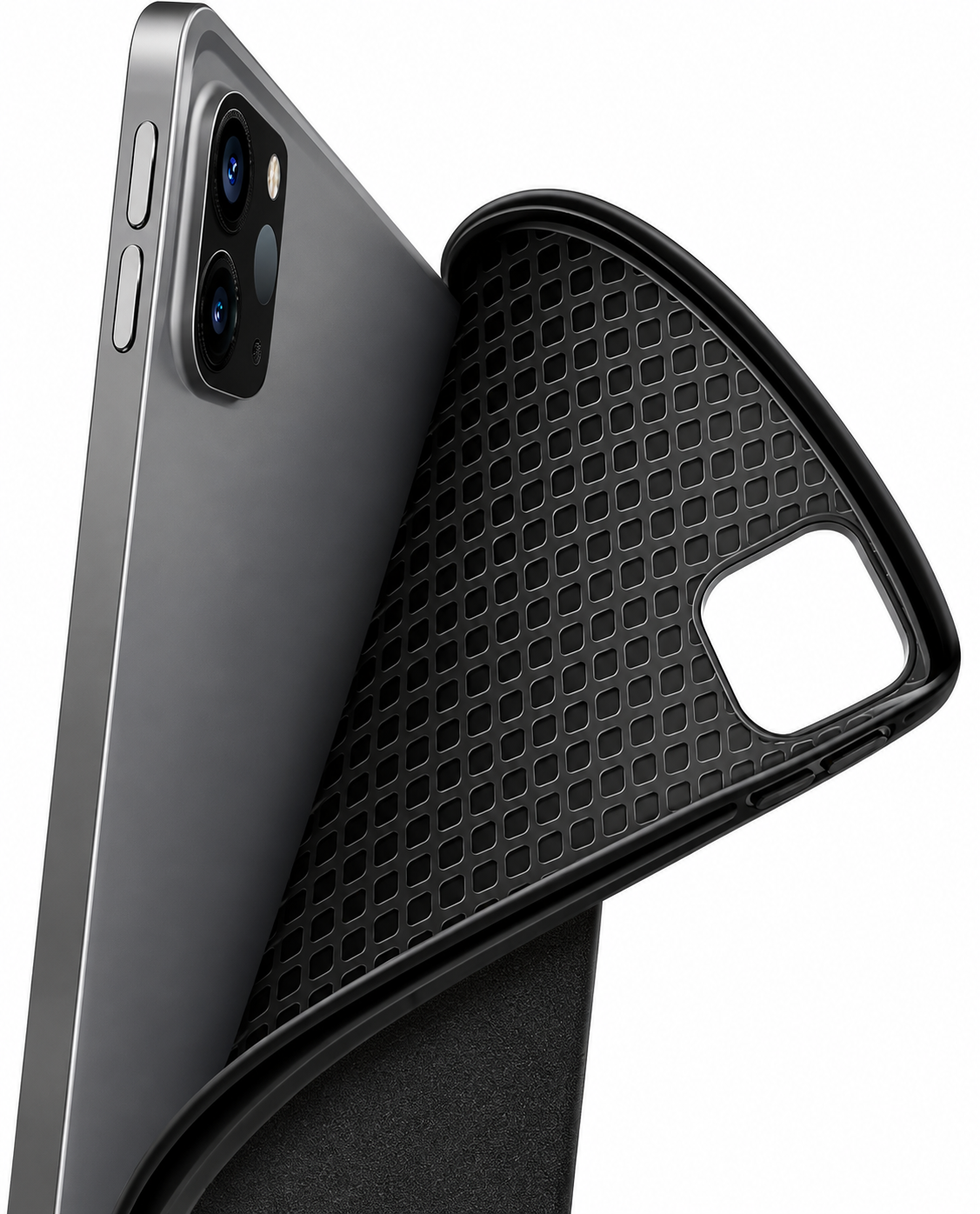 Premium Leather Case with Wireless Keyboard – English/Arabic