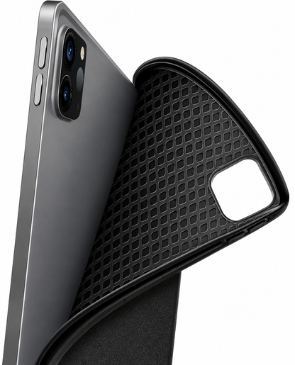 Premium Leather Case with Wireless Keyboard – English/Arabic