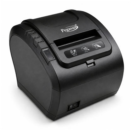 Pegasus PR8003 80mm Thermal Receipt Printer with USB & LAN, 260mm/s Auto Cutter
