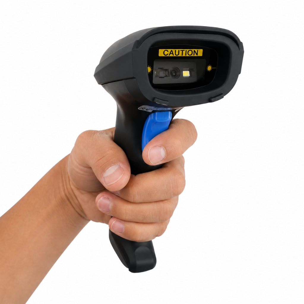 Pegasus PS1146 1D Laser Barcode Scanner with USB Connectivity, Manual Scanning