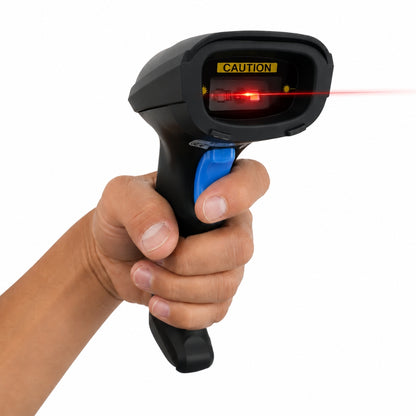 Pegasus PS1146 1D Laser Barcode Scanner with USB Connectivity, Manual Scanning