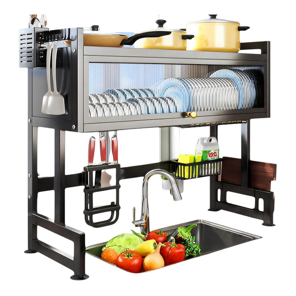 Kitchen Sink Shelf With Cabinet Door