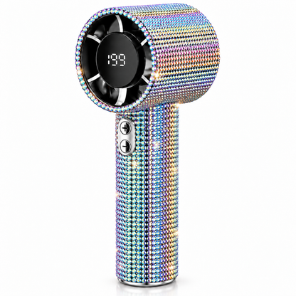 High-Speed USB Rechargeable Portable Mini Fan – Powerful Handheld Cooling Fan